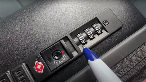 how to change samsonite lock number