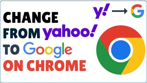 how to change search engine from google to yahoo