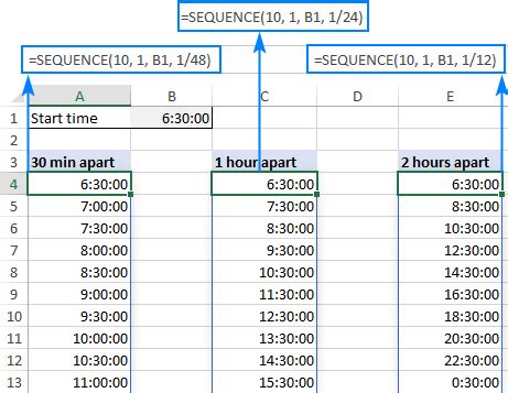 how to change sequence of date in excel