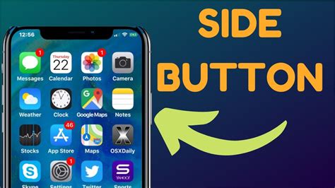 how to change side button function on iphone 12