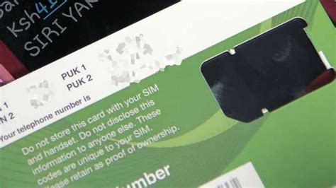 how to change sim card pin safaricom code