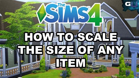 How To Change Size Of Objects Sims 4 Mac