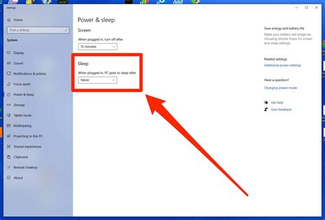 how to change sleep timer on computer