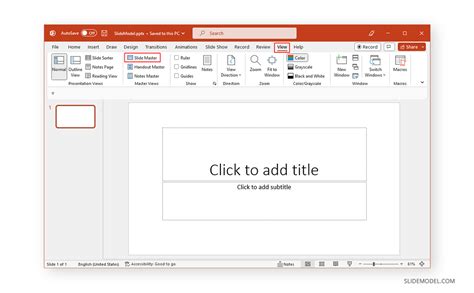how to change slide master theme in powerpoint