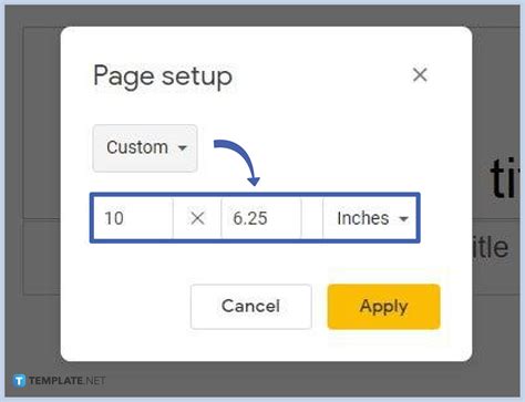 how to change slide size in google slides on iphone