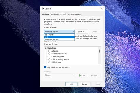 how to change sound settings windows 11