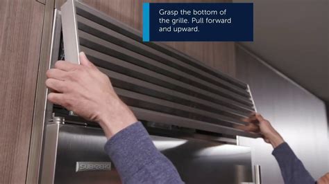 How To Change Sub Zero Air Filter