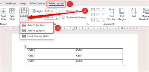 How To Change Table Layout In Word