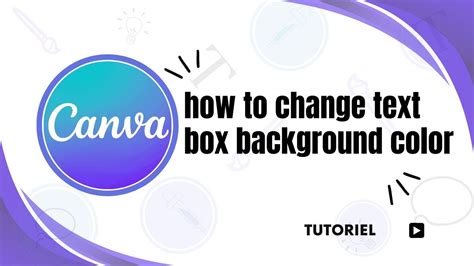 how to change text box background in canva