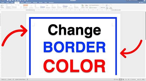 How To Change Text Box Border Color In Word