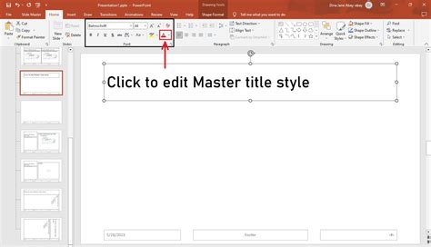 How To Change Text Box In Powerpoint