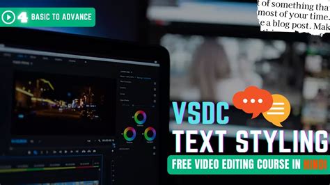 How To Change Text Font In Vsdc