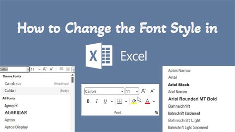 How To Change Text Style In Excel