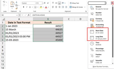 How To Change Text To Date Format Excel