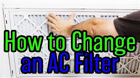 How To Change The Ac Filter