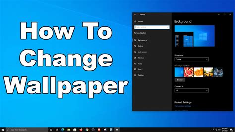 How To Change The Background Of Computer Screen