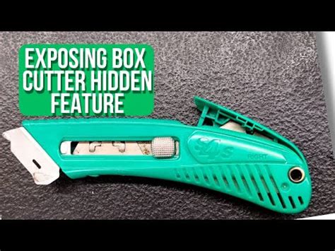 How To Change The Blade In A Box Cutter