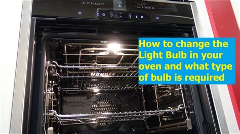 How To Change The Bulb In A Belling Oven