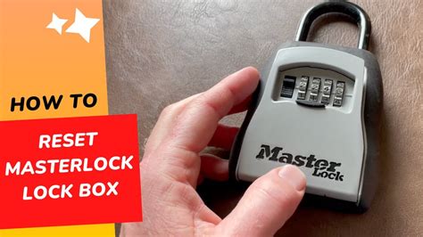 how to change the code on a master lock 175