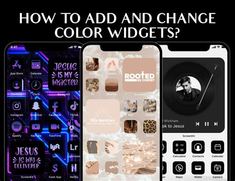 How To Change The Color Of The Widgets