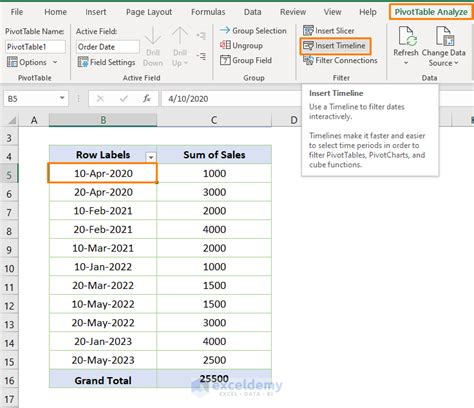 How To Change The Date Format In Pivot Table