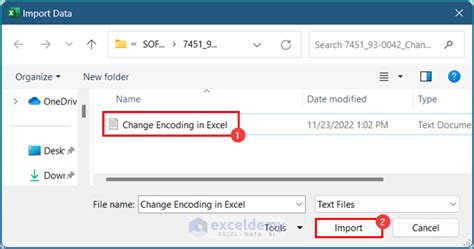 how to change the encoding of a csv file in excel