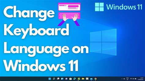 how to change the language of my keyboard windows