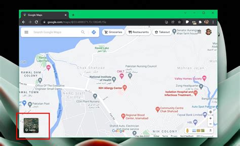 how to change the map view in google maps
