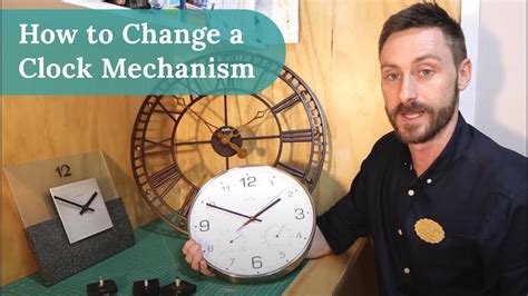 How To Change The Mechanism On A Clock