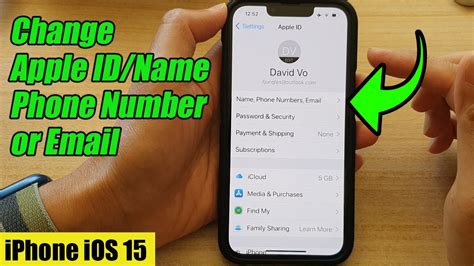 how to change the name on my phone number