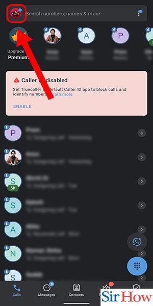 how to change the number in truecaller