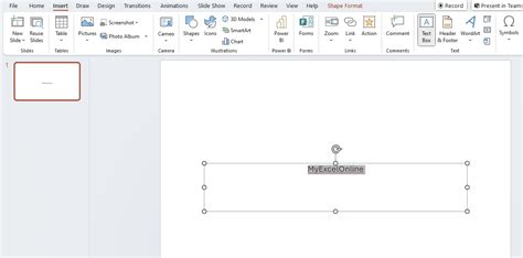 how to change the outline style of a text box in powerpoint
