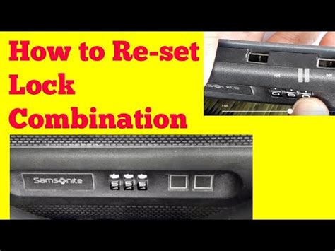 how to change the passcode on a briefcase