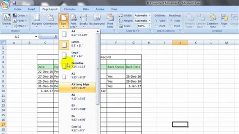 How To Change The Sheet Size In Excel
