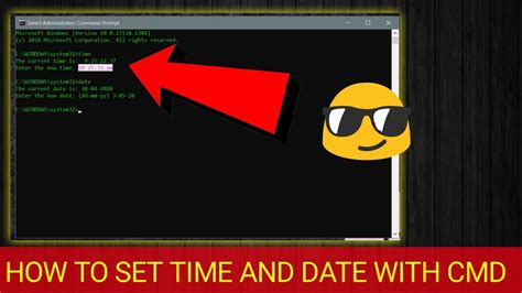 How To Change The Time Through Cmd