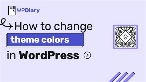 how to change theme color in wordpress