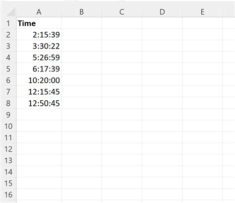 how to change time format to milliseconds in excel