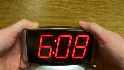 How To Change Time On Sharp Clock