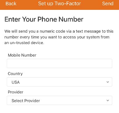 how to change two factor authentication phone number on amazon