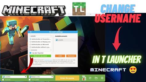 How To Change Username In Tlauncher