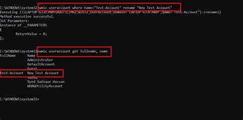 how to change username in windows 11 using cmd