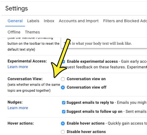 how to change view in gmail app