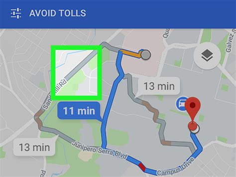 how to change view on google maps android