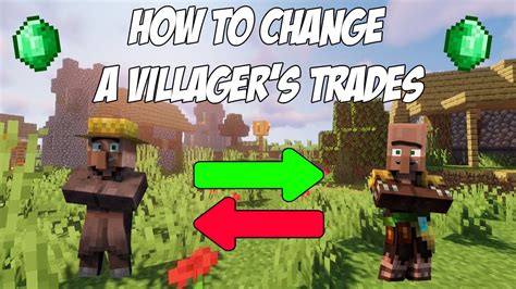 how to change villager trades after trading