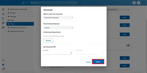 how to change voicemail pin