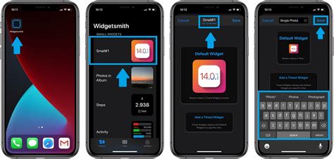 how to change widgetsmith name on home screen