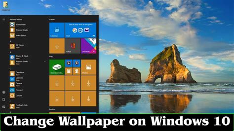 how to change windows in windows 10