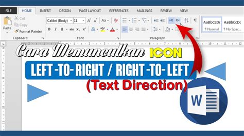 How To Change Writing From Left To Right In Word