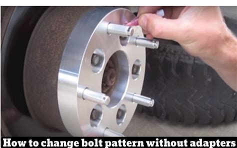 How To Change Your Bolt Pattern