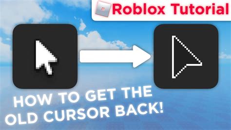 how to change your cursor back to normal on roblox